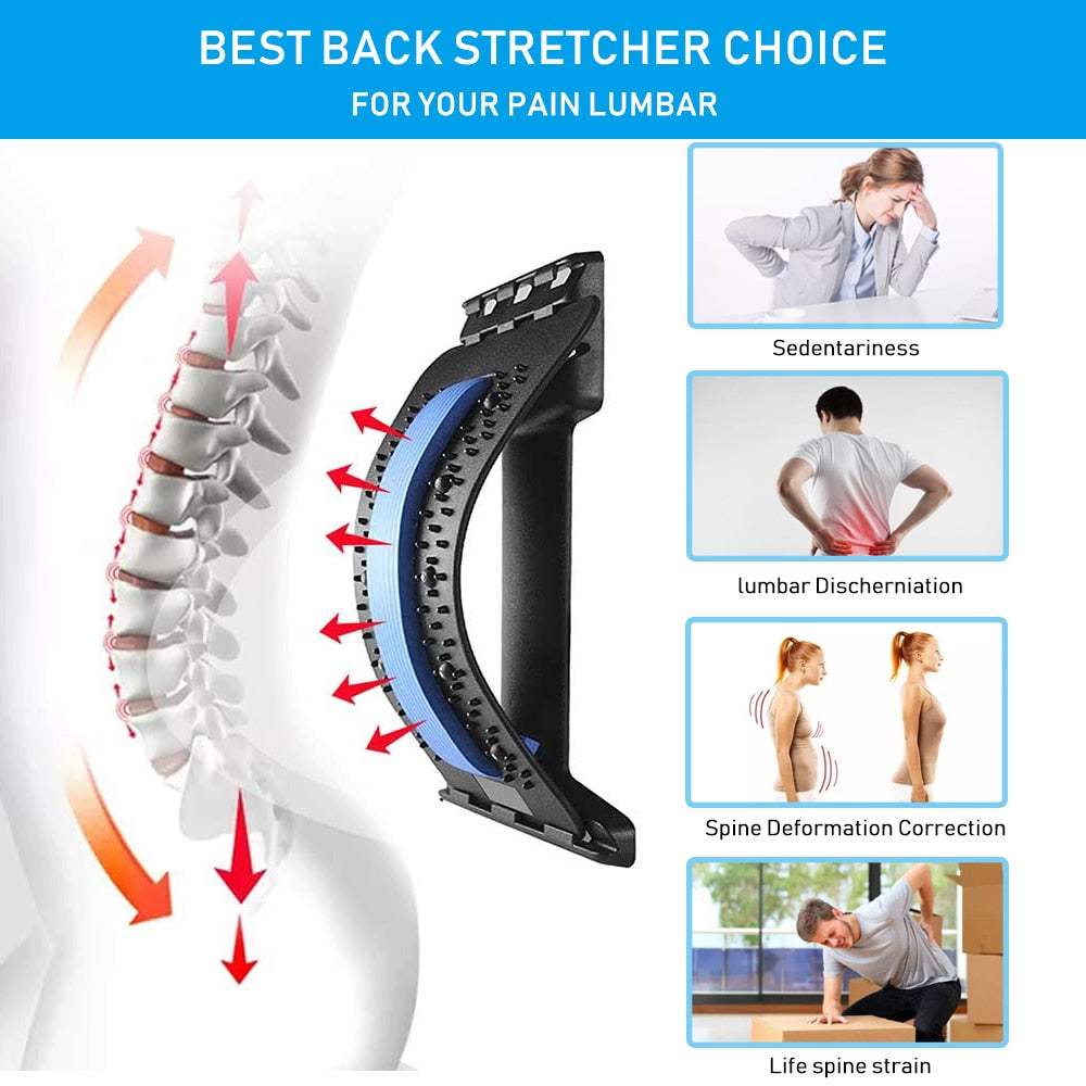 Adjustable Waist, Neck and Back Stretcher