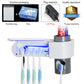 Toothbrush Sterilizer & Toothpaste Dispenser