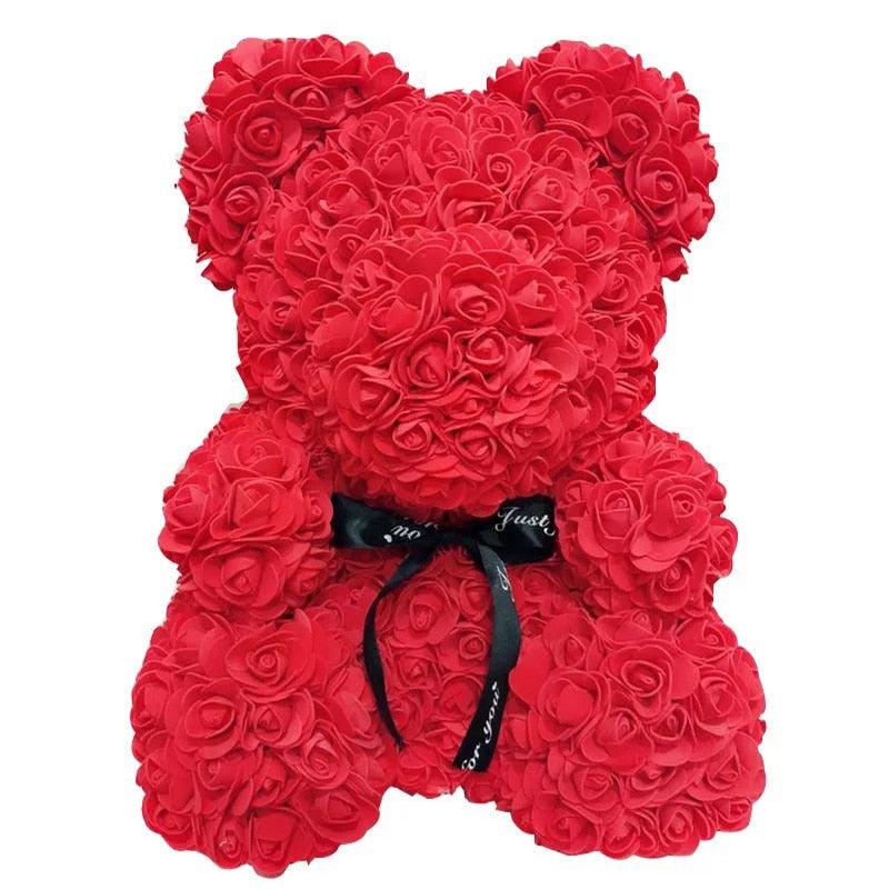 40cm Flower Rose Teddy Bear