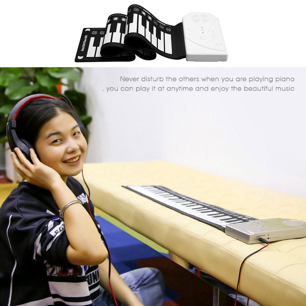 Portable 49-Key Roll Up Piano