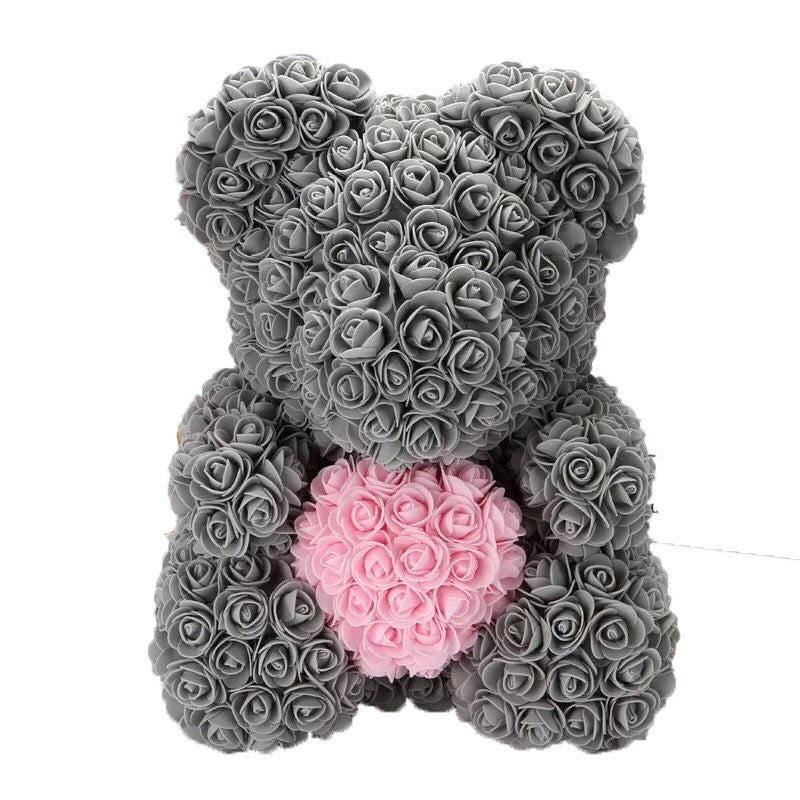 40cm Flower Rose Teddy Bear