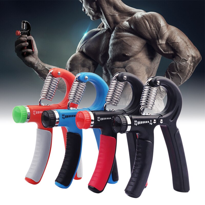 Hand Arm Grip Workout Fitness Strength Trainer Adjustable Resistance Hand Exerciser Gripper Power Training Carpal Expander