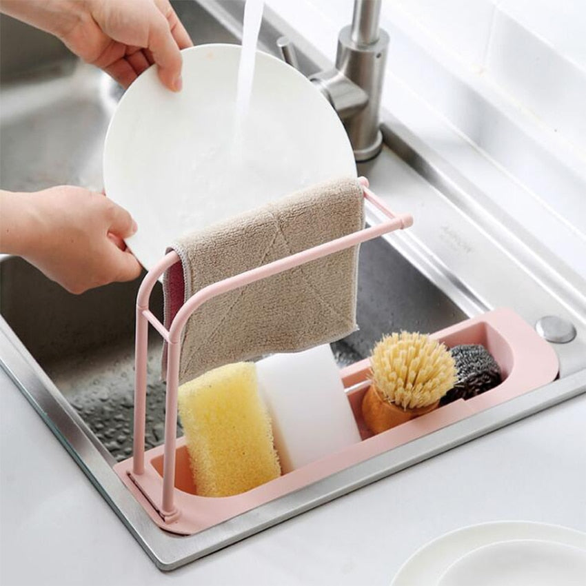 Telescopic Sink Shelf Kitchen Sinks Organizer