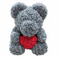 40cm Flower Rose Teddy Bear