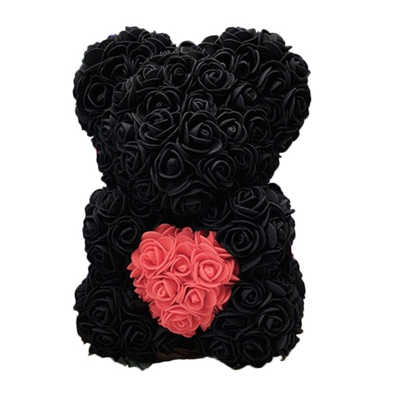 40cm Flower Rose Teddy Bear