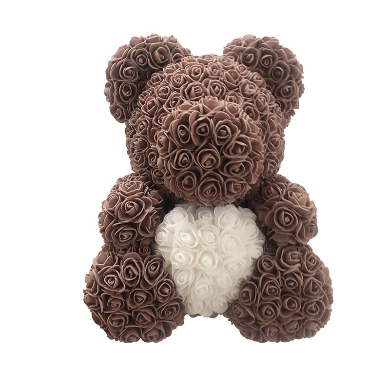 40cm Flower Rose Teddy Bear