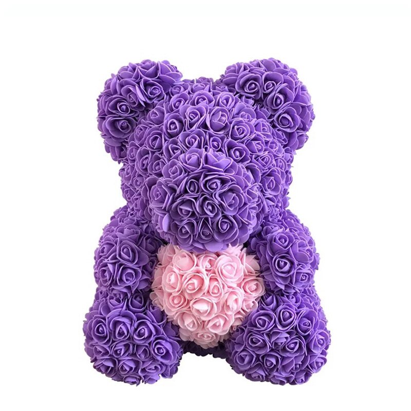 40cm Flower Rose Teddy Bear